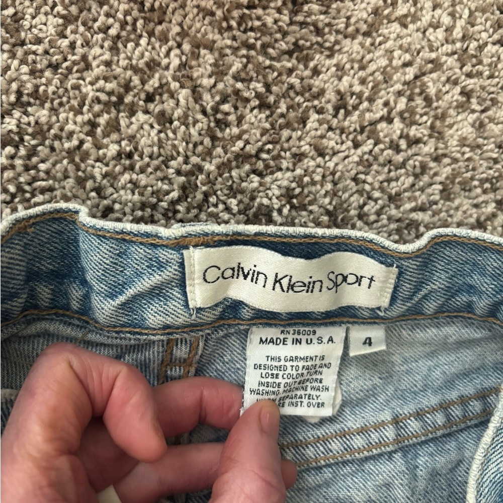 Calvin Klein Sport Jeans Vintage & Rare-Union Made
Fits Sz 24”, EUC - Picture 8 of 16